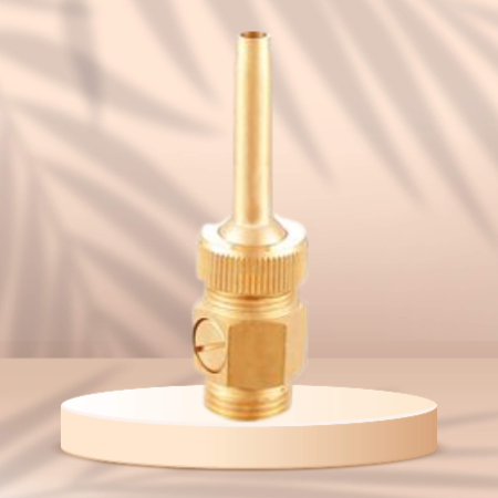 SKF Swivel (Shooter) pure jet fountain nozzle brass 3/4″ screw driver adjuster